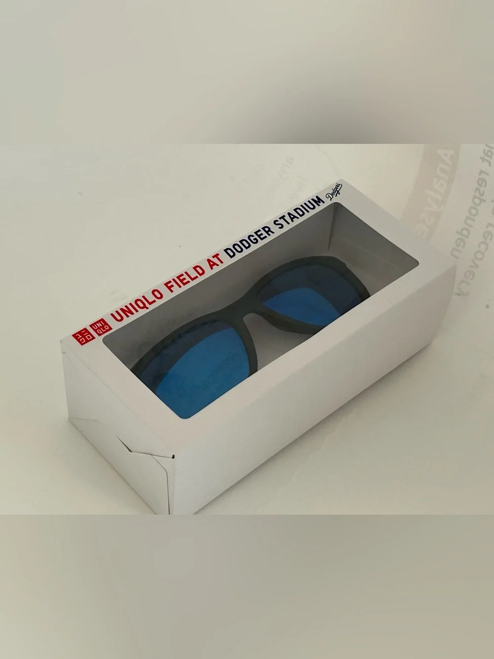 Dodgers Blue Mirrored Lens Sunglasses